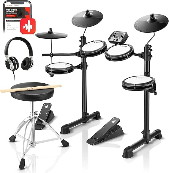 71J4B4S7ofL._AC_SX569_ Electronic Drum Set
