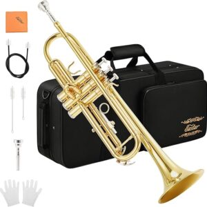 71aJQDkdE7L._AC_SX569_ Eastar Bb Standard Trumpet Set for Beginner