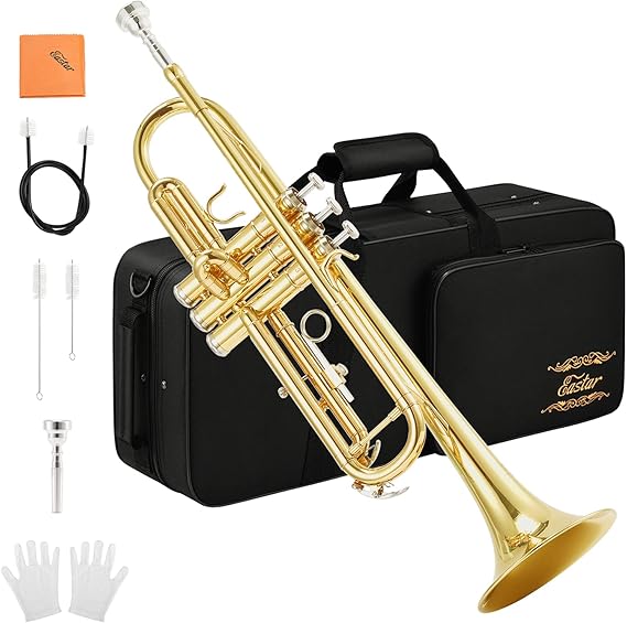 71aJQDkdE7L._AC_SX569_ Eastar Bb Standard Trumpet Set for Beginner